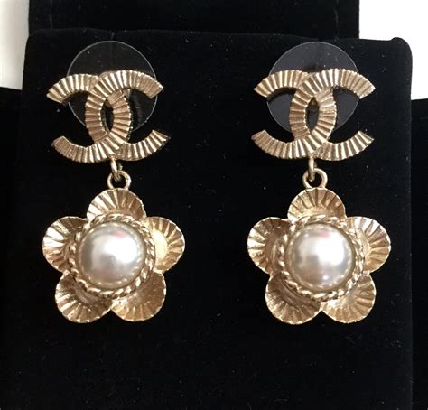 vintage chanel earrings|vintage chanel earrings collection.